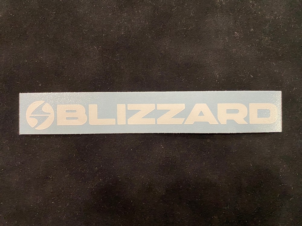 Blizzard Snowboarding Ski 5.5″ Vinyl Transfer Window Sticker Decal – Pick Color