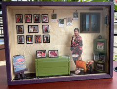 Personalized Gift, 3D Miniature frame, customized photo frame, Anniversary Gift