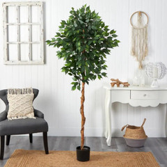 6 Ft. Artificial Ficus Tree