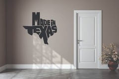 Made In Texas Die Cut Vinyl Decal Graphic Transfer Sticker Home State Decals
