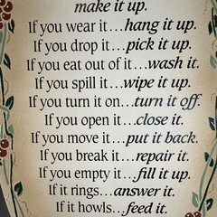 “Rules Of The House” Wooden Oval Wall Plaque 12 Inches X 6 Inches Made In Mexico