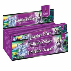 Soul Sticks Fairies’ Dust | 12 Boxes of Hand Rolled Natural Incense Sticks for S