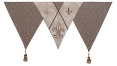 Fleur de Bienvenue American Made Medieval Design Woven Tapestry Wallhanging