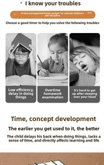 Kids Study Learning Timer Pomodoro Digital Visual Countdown Clock for Study Time