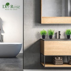 Artificial Plants Faux Potted Indoor Greenery for Home Office Bathroom Decor