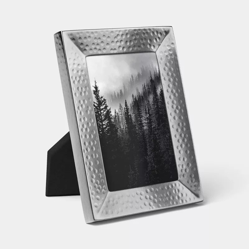 4"x6" Hammered Metal Frame