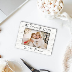 Nonna Gifts Picture Frame 4X6, Nonnas Wooden Picture Frame, Christmas Mothers Da