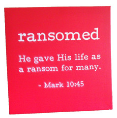 Ransomed Bible Verse Wall Art