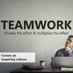 Teamwork Motivational and Inspirational Office Wall Decal Sticker Vinyl Quotes