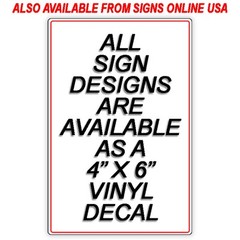 No Parking Do Not Block Garage Door Sign Metal Magnetic Decal towed warning