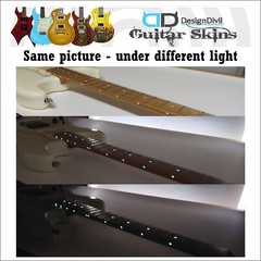 Glow in the Dark Luminous Side Dots, Fret Markers Decal Stickers for Guitars