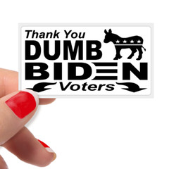 «Thank You Biden Voters» Political Statement Sticker Bulk Packs – Anti Joe Biden