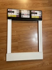 Delta White Rectangular Mirror Frame NIB 23×33 Comes With 8 Frame Clips