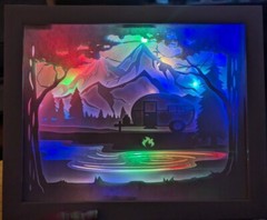 Custom shadow boxes / lightbox / night light