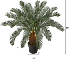 3Ft. Cycas Artificial Tree