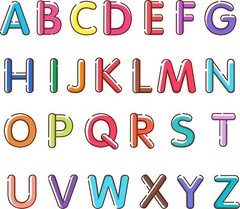 Alphabet ABC Baby Nursery Peel & Stick Wall Art Sticker Decals Kids Nursery Room