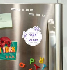 Customized Wedding Save the Date Magnets