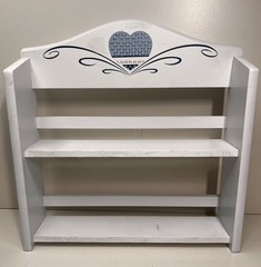Vintage Kitchen Spice Wall Shelf Cottage Core 90’s Decor Folk Are