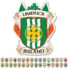 County Limerick Ireland Irish Decal Sticker
