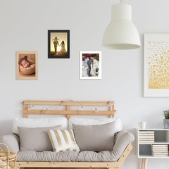 5 x 8 Picture Frames, Horizontal Vertical Mounting Wooden Wall Frames, Displa…