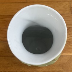 Rosenthal Studio Line Phases Green Vase 9.25” Porcelain Rosenthal Matte Finish