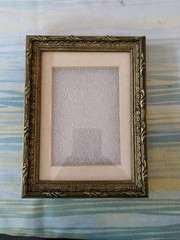 8×6 Bronze Style Standing Frame with glass front Holds 6×4 Photo