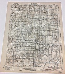 Vintage & Antique Illinois Maps 1892-1949 Edition Not Modern Copies Your Choice
