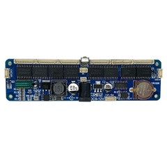 QINIZX Nixie Tube Clock Remote Control Board 4.75×1.26x 0.55 inches, Blue