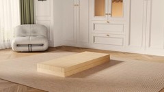 Curved/rectangular LED full-length mirror Floor-length full-length mirror