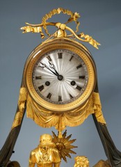 French Empire Ormolu Mantelpiece Clock Paris Pendule ‘Lit à Baldaquin’ c.1810