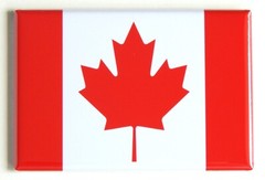 Flag of Canada FRIDGE MAGNET travel souvenir