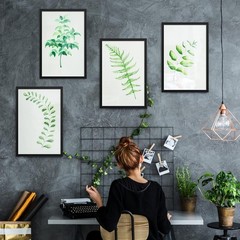 Black 16X24 Black Frame Single Frame 16 X 24 Poster Frame for Artwork Puzzle NEW