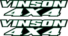 Vision 4×4 Gas Tank Graphics Sticker Decal atv quad lt f500 ltf f00f