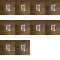 LOT OF 10 Toys R Us Make Your Own Picture Frame Kit Set Brown 4 In .x 6 In.