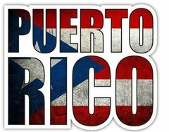 Puerto Rico Flag Patriotic Vinyl Sticker Decal Car Truck Laptop Window
