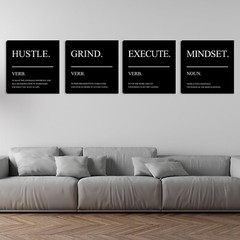 Motivational Wall Decor Posters Inspirational Canvas Wall Art Quotes Motivati…