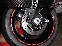 CUSTOM RIM STRIPE WHEEL DECAL TAPE STICKER KAWASAKI NINJA 1000 ZX10R ZX12R ZX14R
