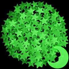 MAQIHAN 200 Glow in The Dark Stars for Ceiling – Green Glowing