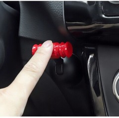 𝙊𝙧𝙞𝙜𝙞𝙣𝙖𝙡 Push Start Button Cover, Metal Car Joystick Push to Start Dec