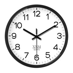 8 Inch Small Classic Wall Clock for Living Room Bedroom 8 Inch-1pcs White