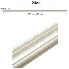 7.5FT Waterproof 3D Wall Border Wall DIY Decor Sticker Self-adhesive Kitchen US