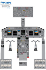 Embraer 170 Emb 170 Cockpit Poster 24in x 36in