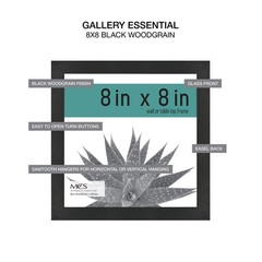 MCS Gallery Essential Picture Frames, Photo Gallery Wall Frame Set, Black Woo…