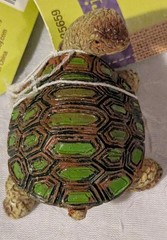 NWT Tortoise Turtle Figurine Resin Hobby Lobby Realistic Fairy Garden Set Of 4