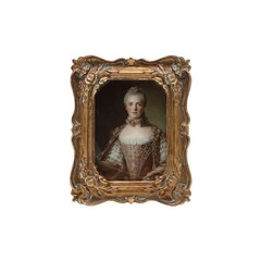 2.5×3.5 Small Vintage Picture Frame, Mini Antique Ornate Bronze Gold Photo Fr…