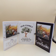 Our Family Is A Circle Of Strength And Love Story Board 5″ x 7″ P. Graham Dunn