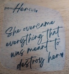 Inspirational Decal