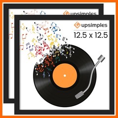 12.5×12.5 Record Frame, Vinyl Frames for 12inch Album Cover, Wall Display for…
