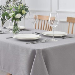 Rectangle Textured Tablecloth Waterproof Spillproof Wrinkle Table Cloth, Kitchen