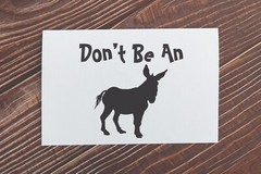 Don’t Be An A** Funny Novelty Vinyl Decal Transfer Sticker 31+ Colors Available